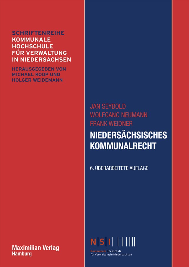 Buchcover für Niedersächsisches Kommunalrecht