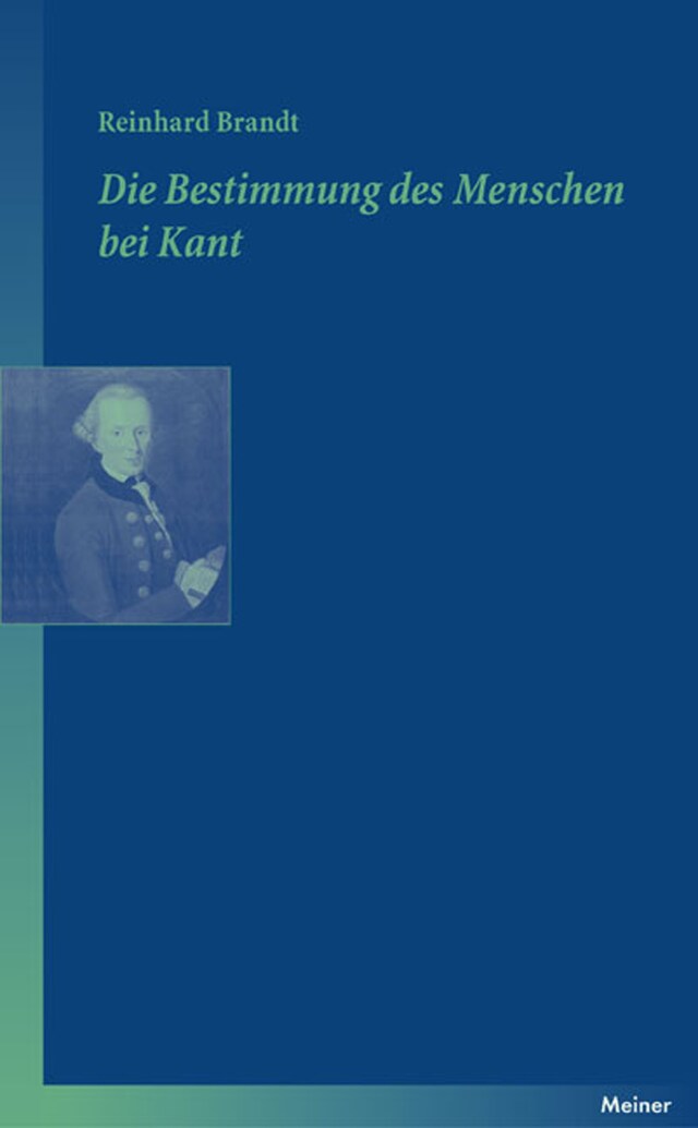 Portada de libro para Die Bestimmung des Menschen bei Kant