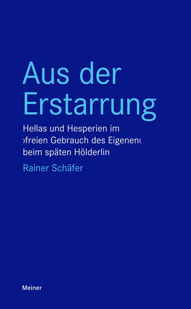 Portada de libro para Aus der Erstarrung