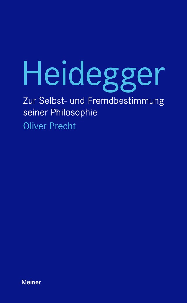 Boekomslag van Heidegger