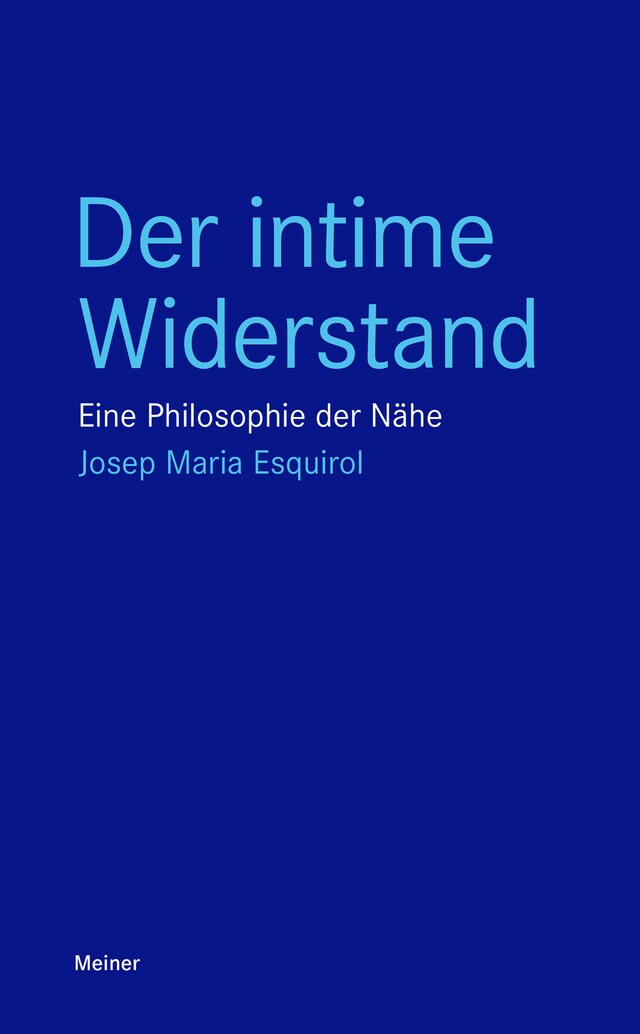 Copertina del libro per Der intime Widerstand