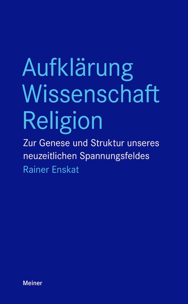 Boekomslag van Aufklärung – Wissenschaft – Religion