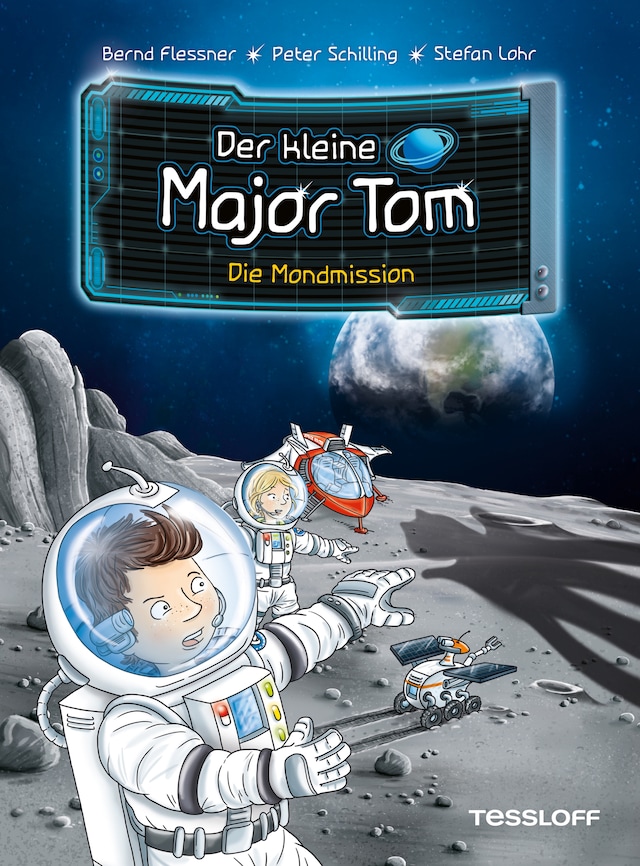Boekomslag van Der kleine Major Tom. Band 3. Die Mondmission