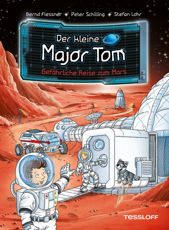 Boekomslag van Der kleine Major Tom. Band 5. Gefährliche Reise zum Mars