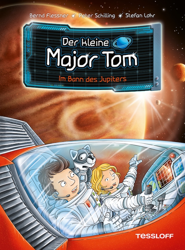 Book cover for Der kleine Major Tom. Band 9. Im Bann des Jupiters