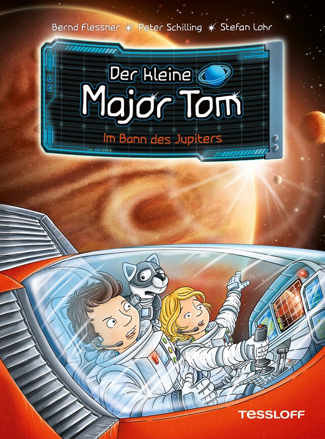 Book cover for Der kleine Major Tom. Band 9. Im Bann des Jupiters