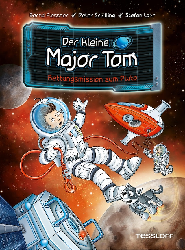Book cover for Der kleine Major Tom. Band 17. Rettungsmission zum Pluto