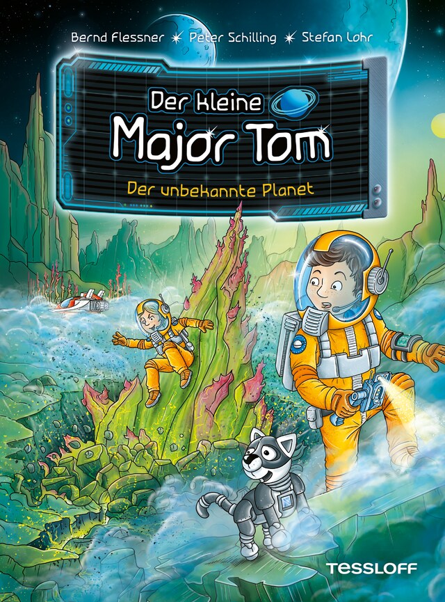 Portada de libro para Der kleine Major Tom. Band 20. Der unbekannte Planet