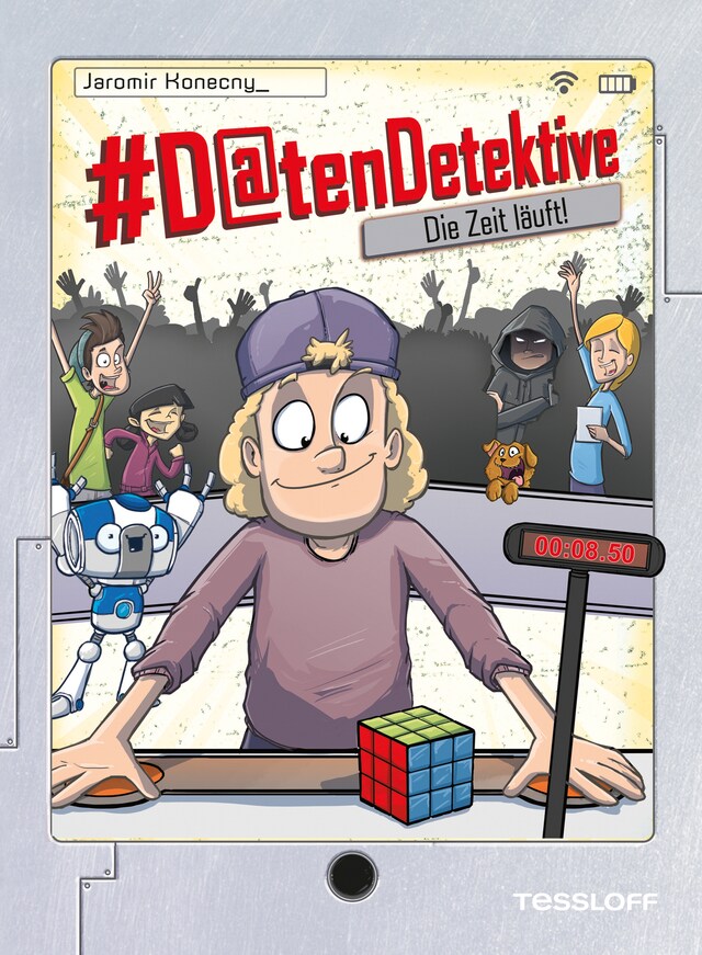 Book cover for #Datendetektive. Band 3. Die Zeit läuft!