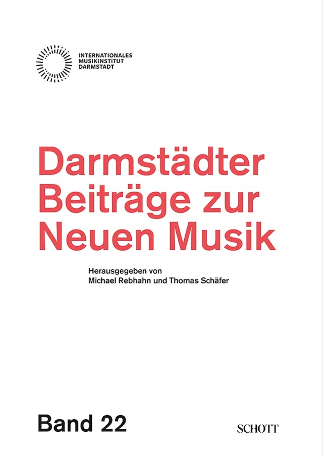 Book cover for Darmstädter Beiträge zur neuen Musik