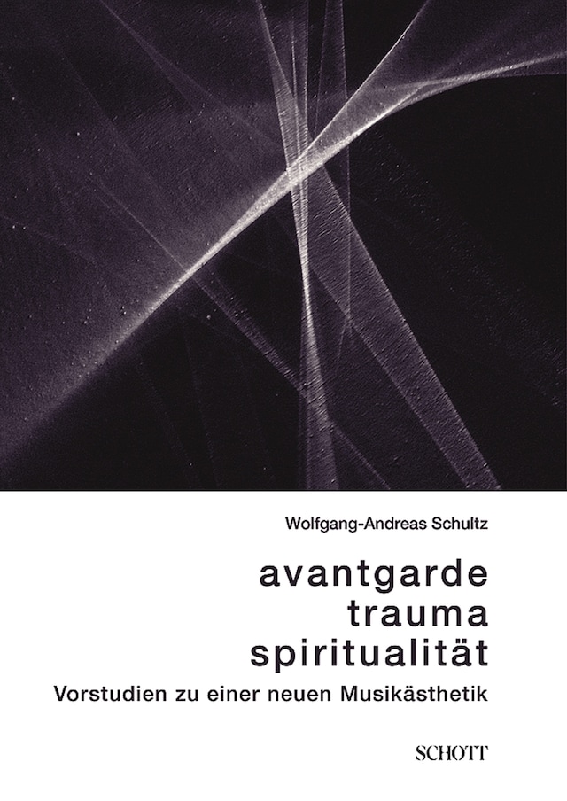 Buchcover für Avantgarde, Trauma, Spiritualität