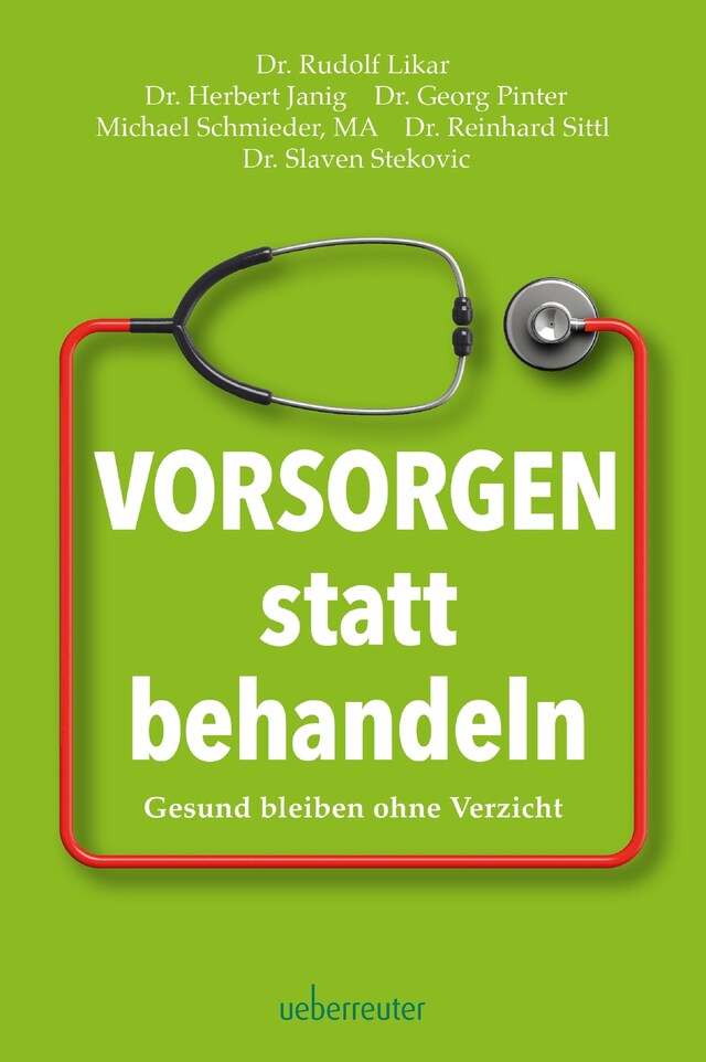 Book cover for Vorsorgen statt behandeln