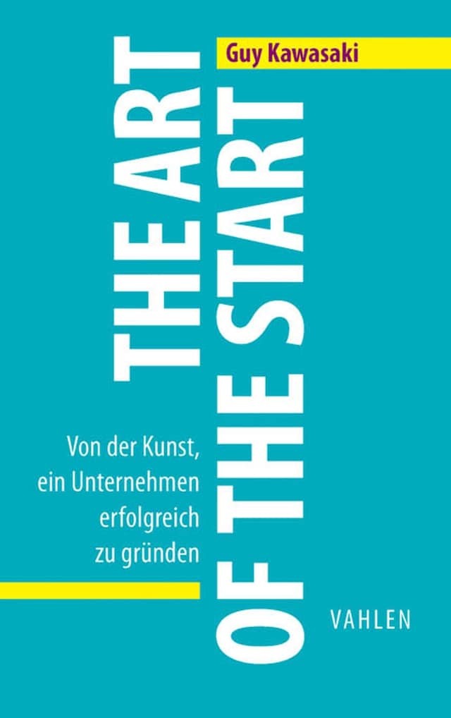 Copertina del libro per The Art of the Start