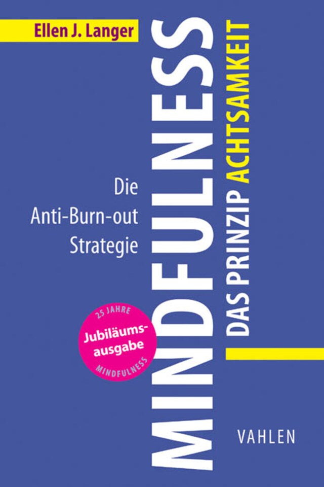 Boekomslag van Mindfulness: Das Prinzip Achtsamkeit