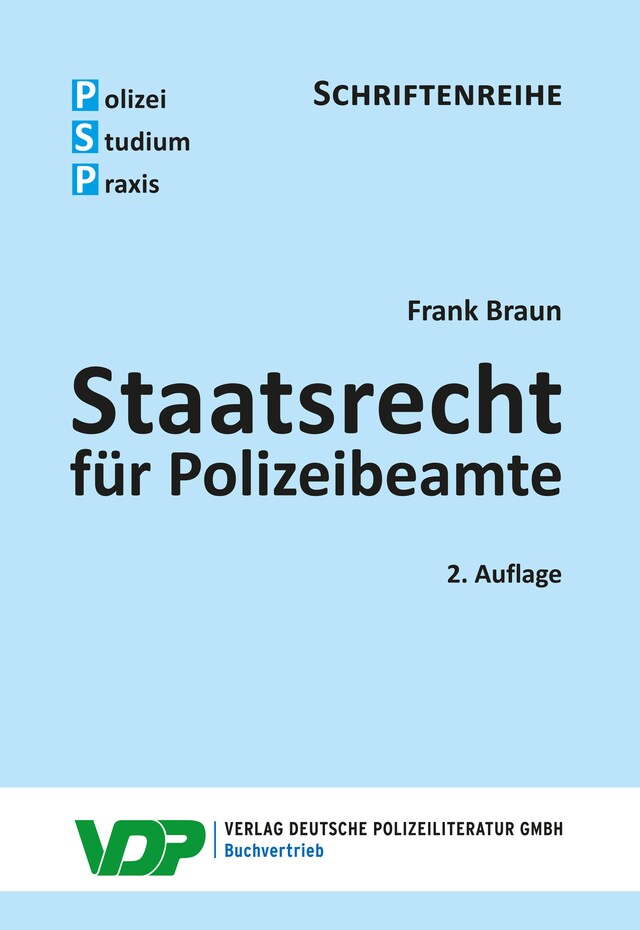 Kirjankansi teokselle Staatsrecht für Polizeibeamte