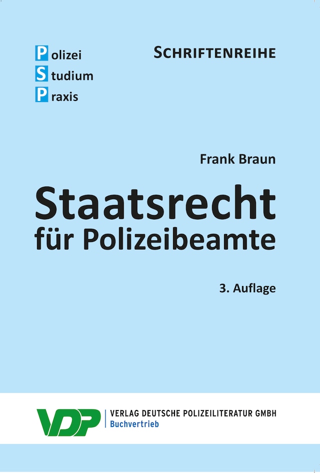 Boekomslag van Staatsrecht  für Polizeibeamte