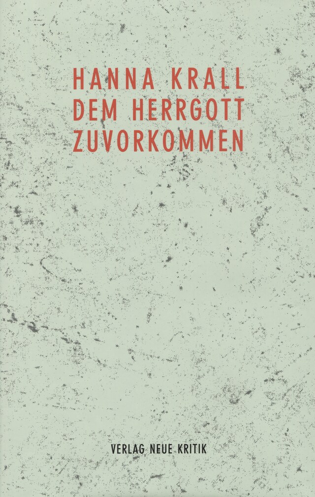 Boekomslag van Dem Herrgott zuvorkommen