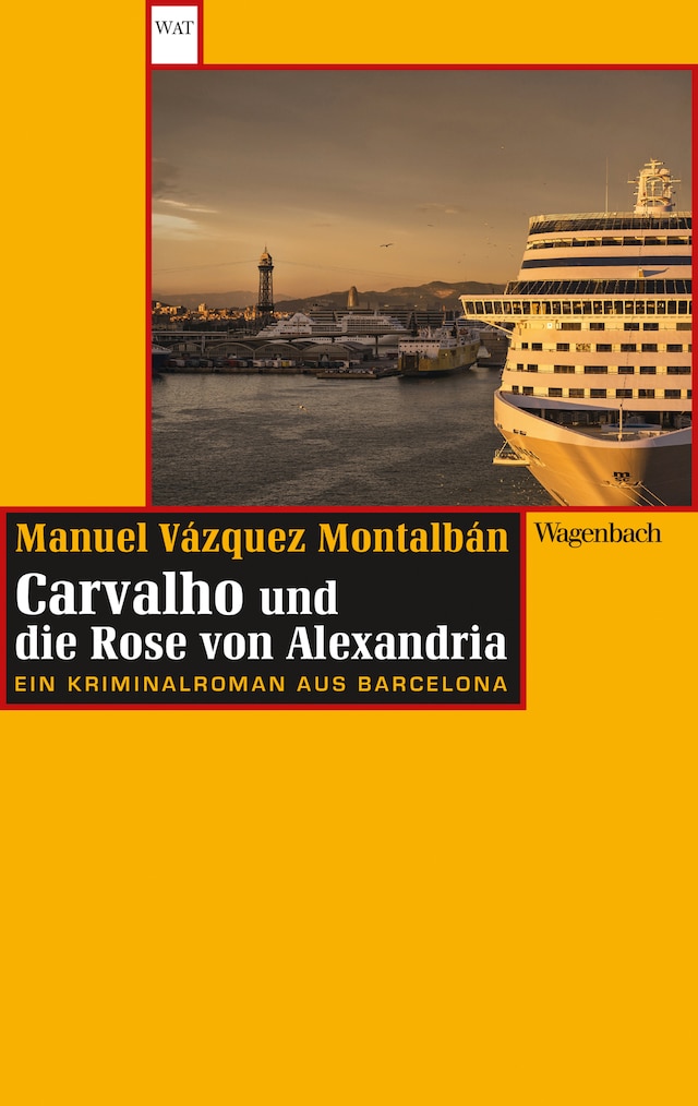 Boekomslag van Carvalho und die Rose von Alexandria