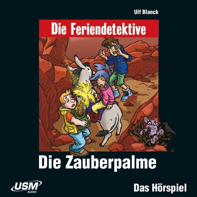Okładka książki dla Die Feriendetektive - Die Zauberpalme