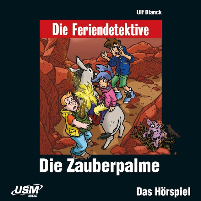 Couverture de livre pour Die Feriendetektive - Die Zauberpalme