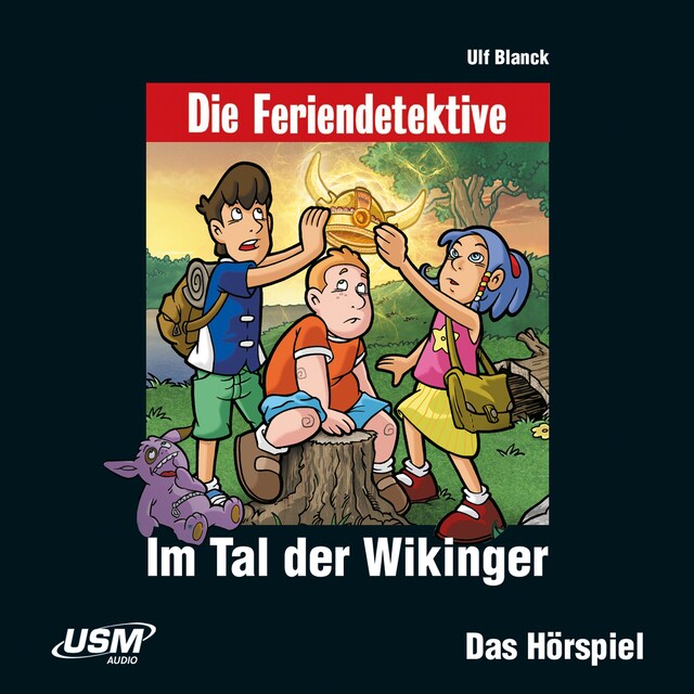 Okładka książki dla Die Feriendetektive - Im Tal der Wikinger