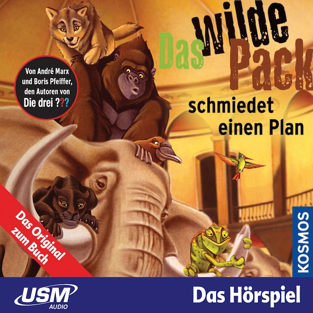 Book cover for Das wilde Pack - schmiedet einen Plan