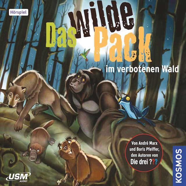 Book cover for Das wilde Pack - im verbotenen Wald