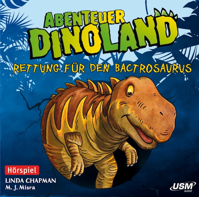 Boekomslag van Abenteuer Dinoland - Rettung für den Bactrosaurus