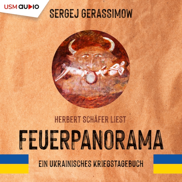 Kirjankansi teokselle Feuerpanorama - Ein ukrainisches Kriegstagebuch