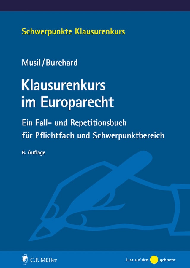 Portada de libro para Klausurenkurs im Europarecht