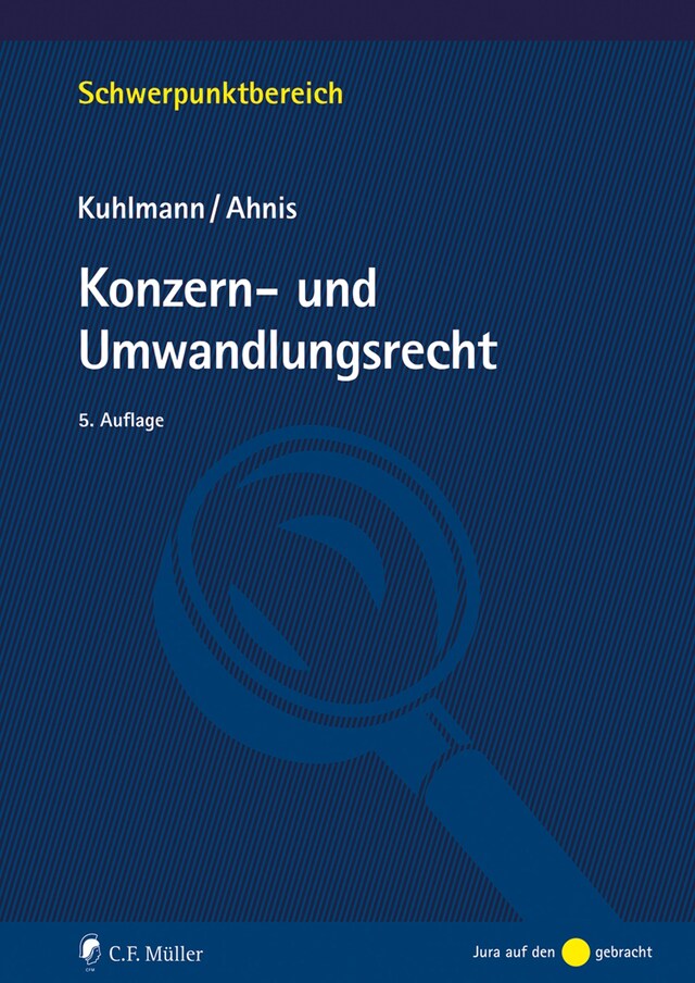 Buchcover für Konzern- und Umwandlungsrecht