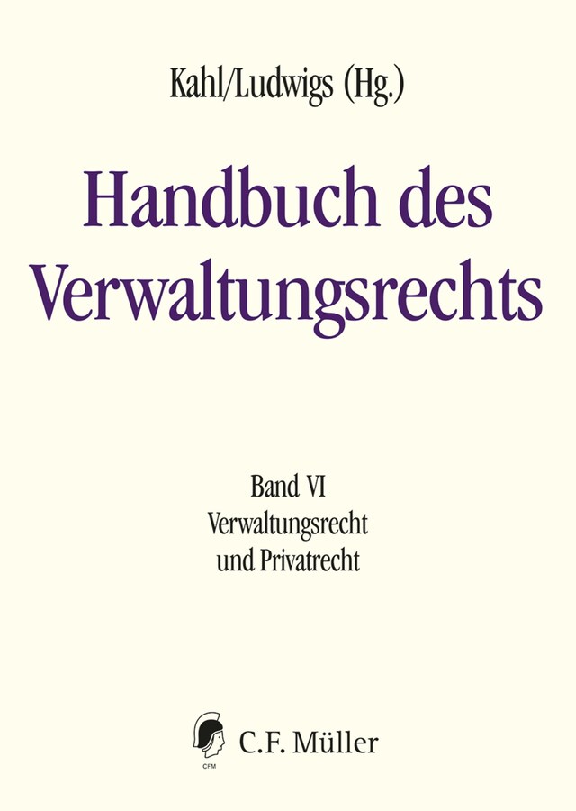 Book cover for Handbuch des Verwaltungsrechts