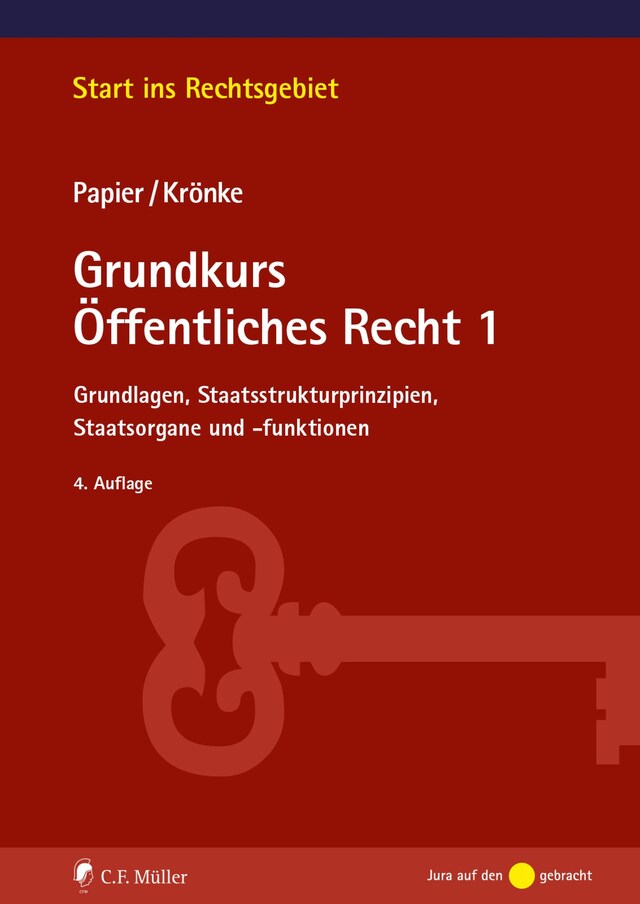 Book cover for Grundkurs Öffentliches Recht 1