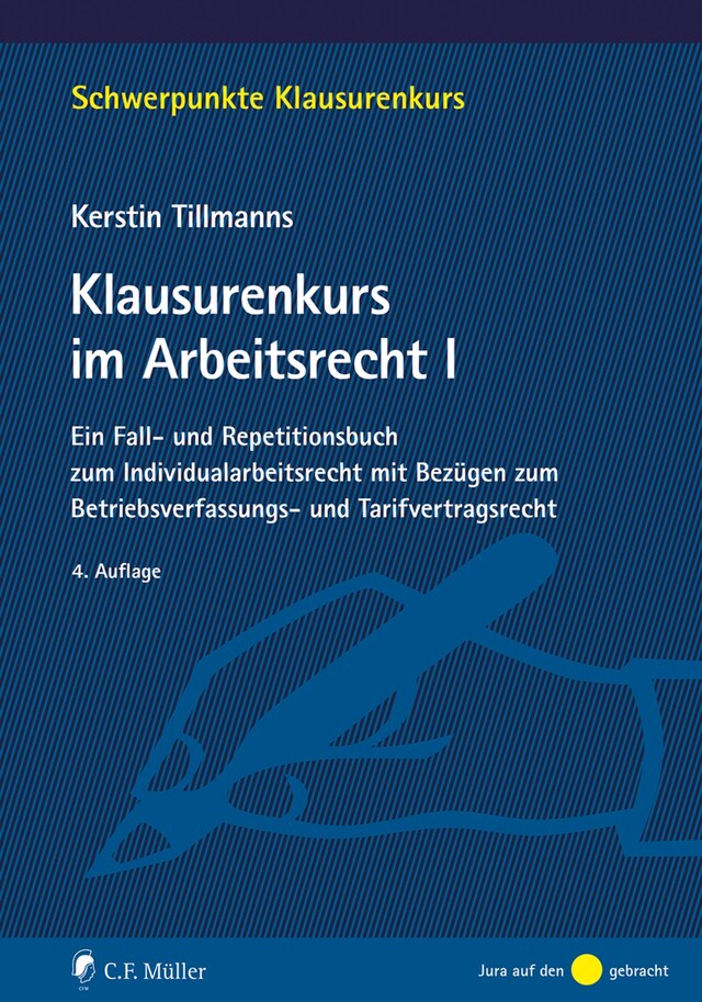 Buchcover für Klausurenkurs im Arbeitsrecht I