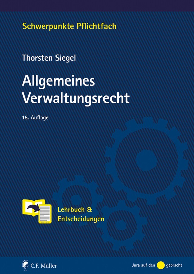 Buchcover für Allgemeines Verwaltungsrecht