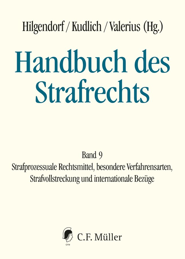 Book cover for Handbuch des Strafrechts