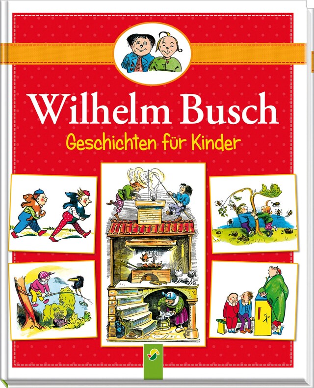 Buchcover für Wilhelm Busch Geschichten für Kinder