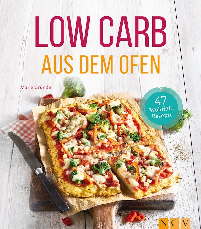 Buchcover für Low Carb aus dem Ofen