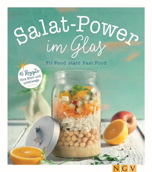 Buchcover für Salat-Power im Glas