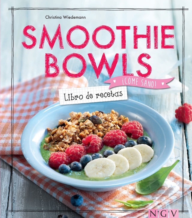 Buchcover für Smoothie Bowls - Libro de recetas