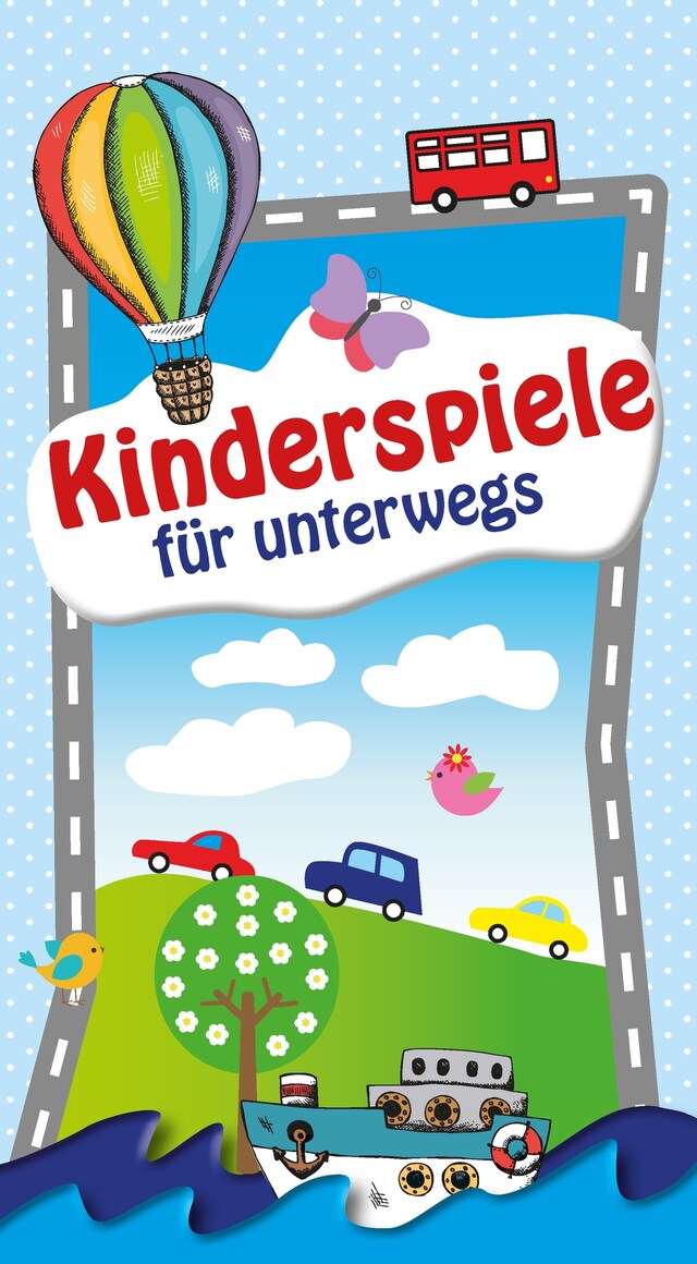 Book cover for Kinderspiele für unterwegs