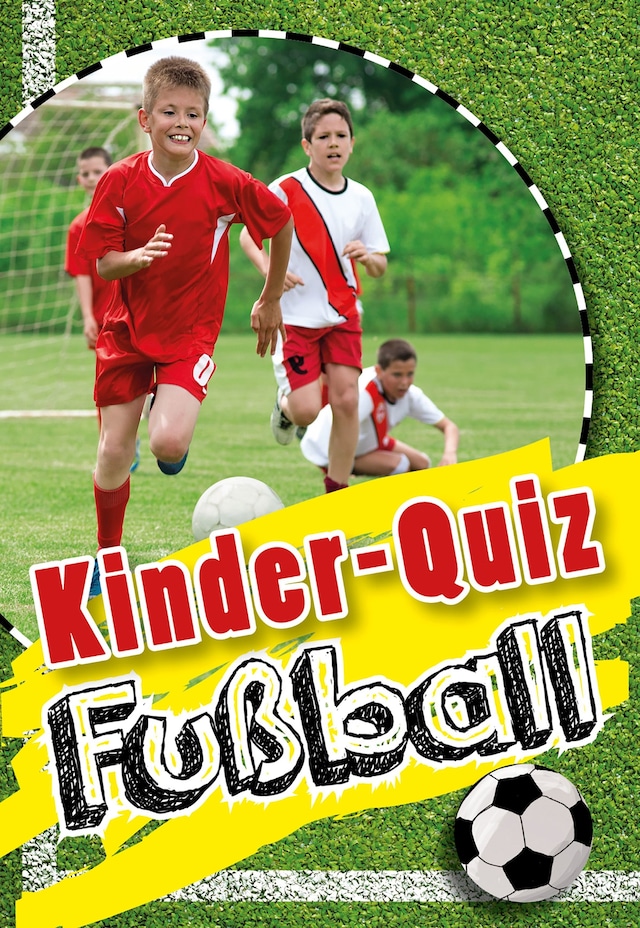 Buchcover für Kinder-Quiz Fußball