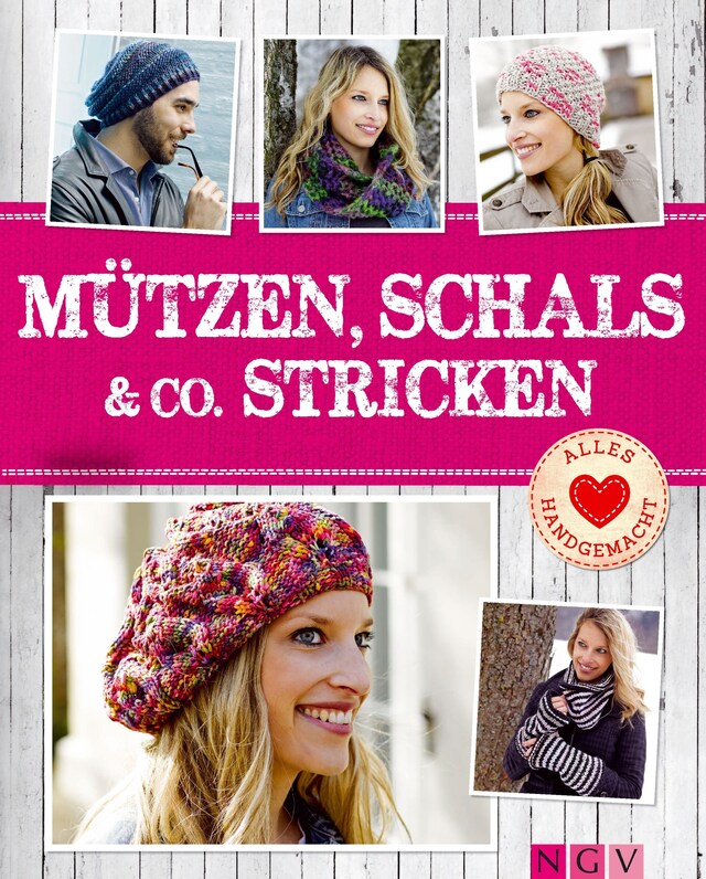 Buchcover für Mützen, Schals & Co. stricken