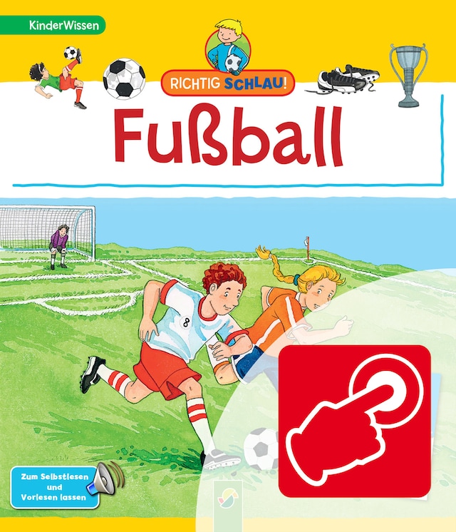 Couverture de livre pour Richtig schlau! Fußball