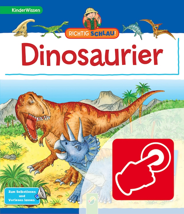 Copertina del libro per Richtig schlau! Dinosaurier