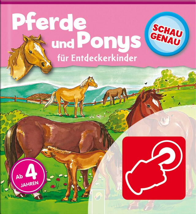 Bokomslag för Schau genau: Pferde und Ponys