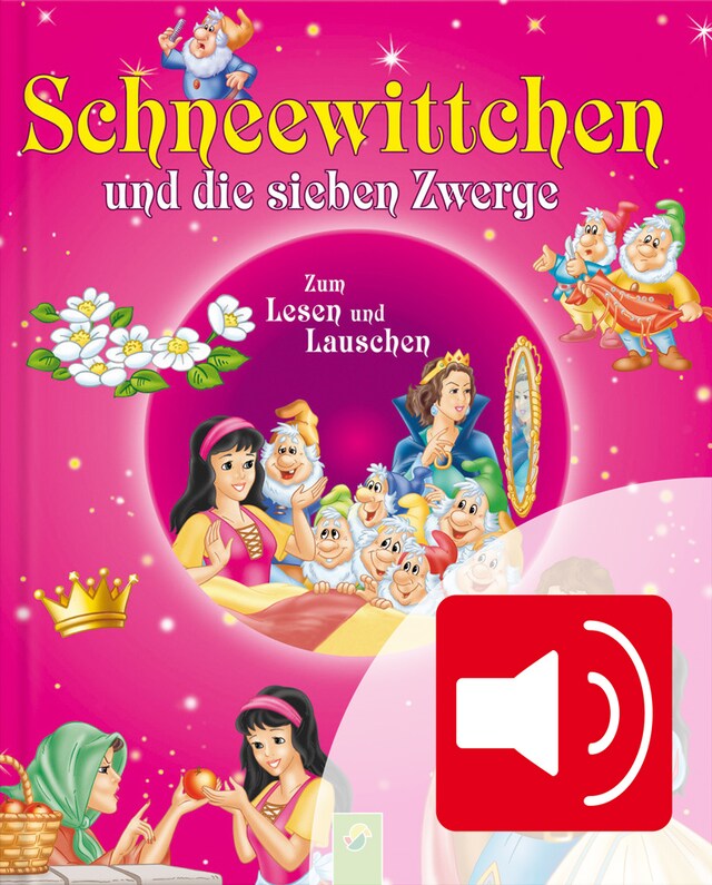 Copertina del libro per Schneewittchen und die sieben Zwerge