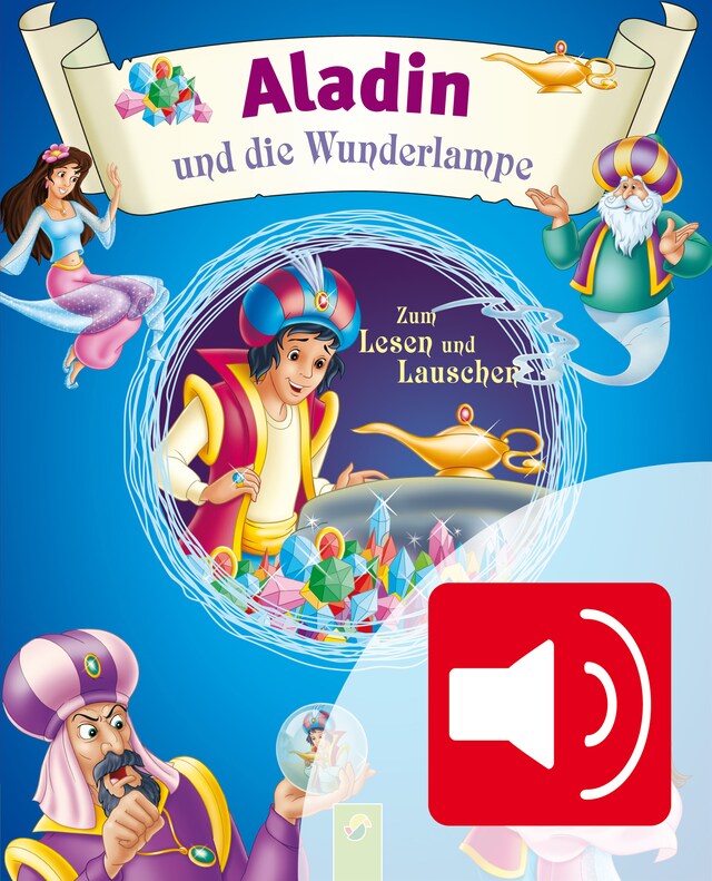 Boekomslag van Aladin und die Wunderlampe