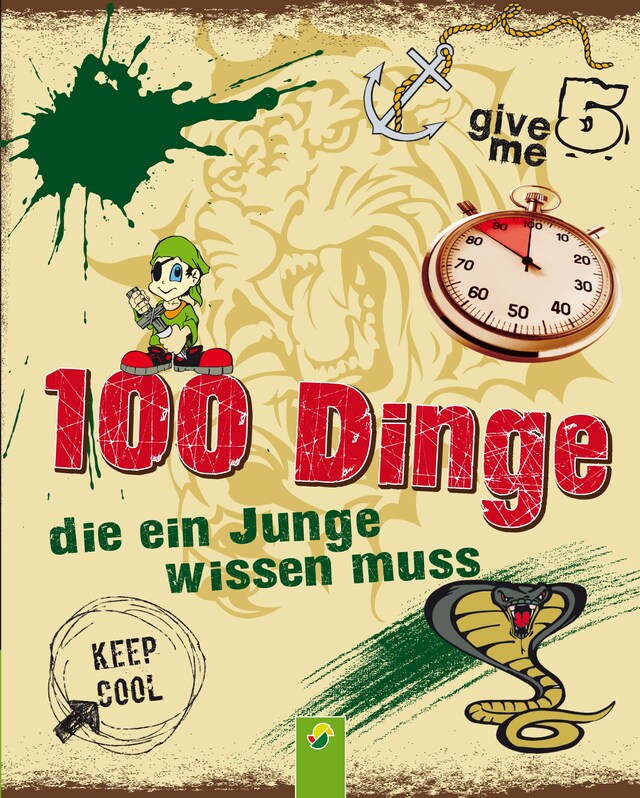 Portada de libro para 100 Dinge, die ein Junge wissen muss