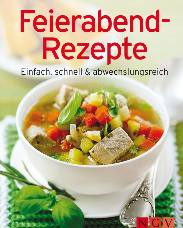 Buchcover für Feierabend-Rezepte